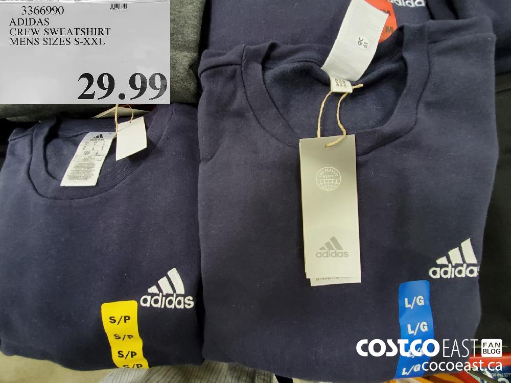 3366990 ADIDAS CREW SWEATSHIRT MENS SIZES S-XXL $29.99