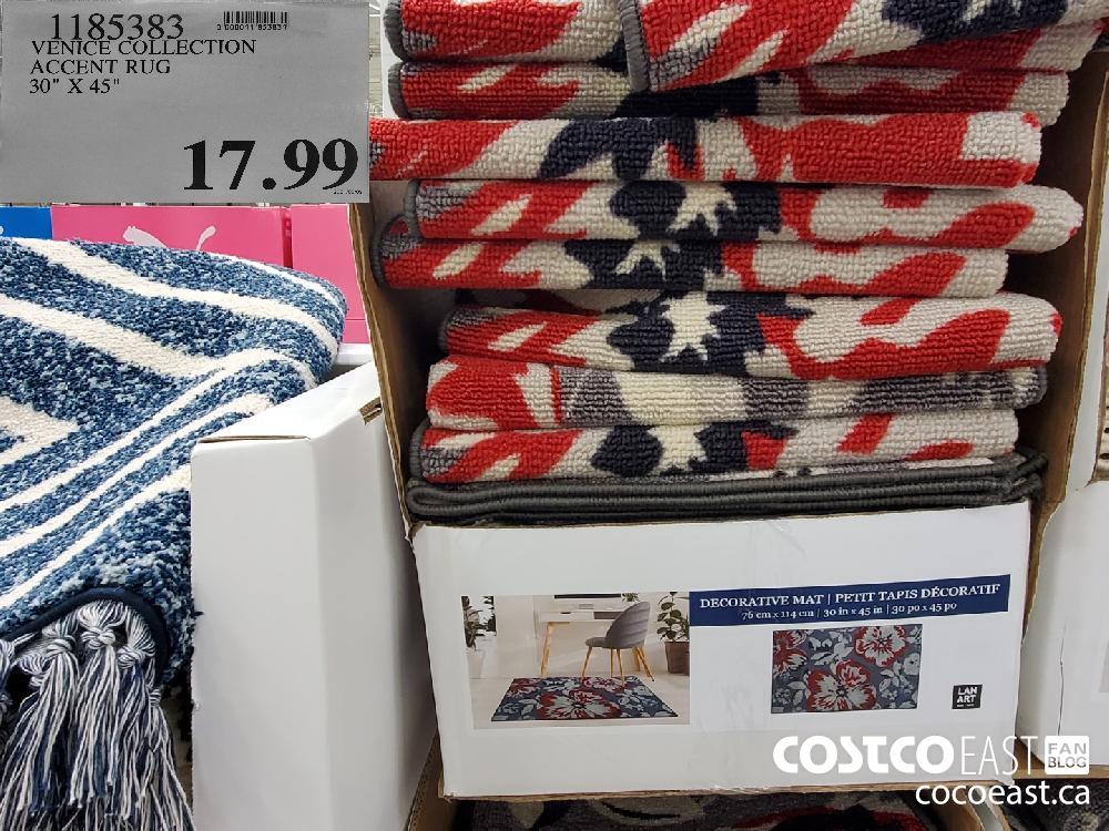 1185333 VENICE COLLECTION ACCENT RUG 30" X 45" $17.99