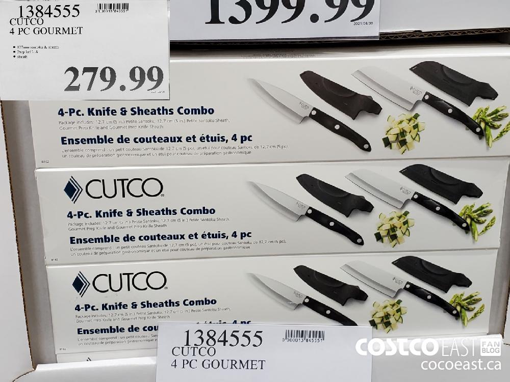 1384555 CUTCO 4 PC GOURMET $279.99