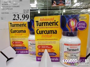 344520
WEBBER NATURALS ADVANCED TURMERIC 120 CAPSULES 
($6.00 INSTANT SAVINGS EXPIRES ON 2021-09-26)
$23.99