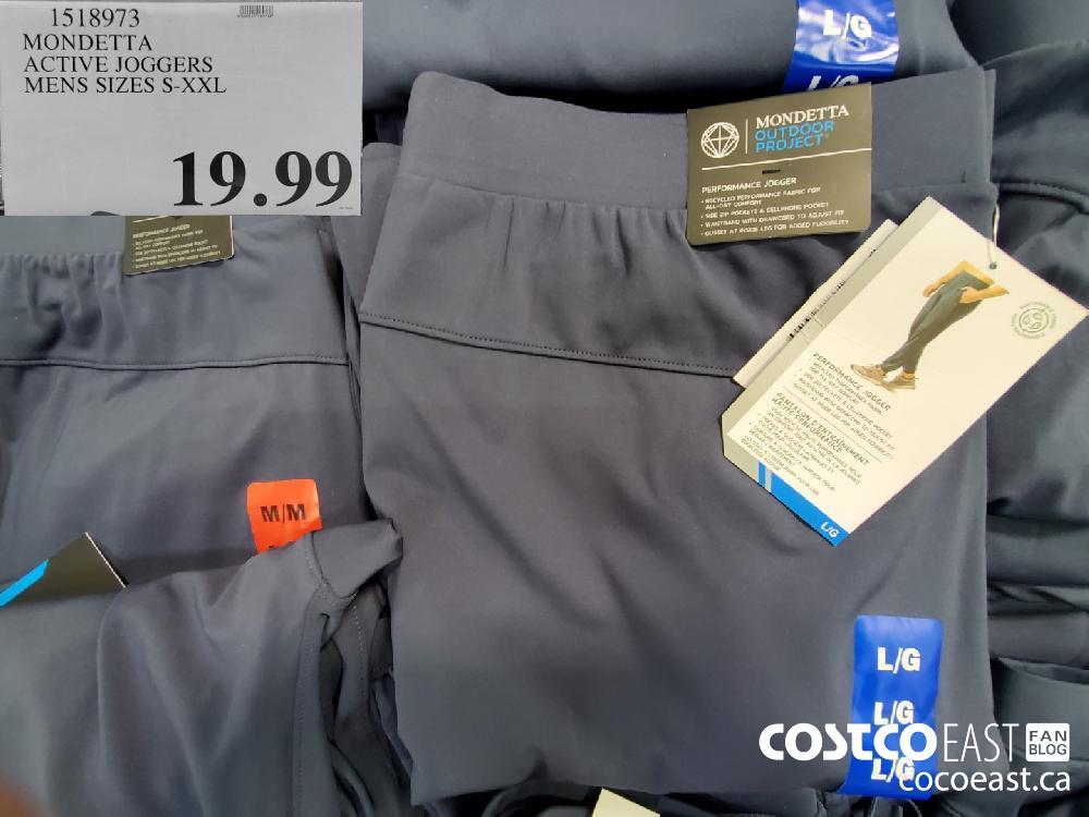 MONDETTA KNIT JOGGER +MENS SIZES S-XXL at Costco 3180 Laird Rd Mississauga