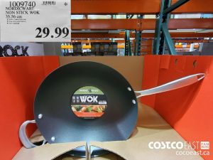 1009740
NORDICWARE NON STICK WOK 35.56 cm 
$29.99