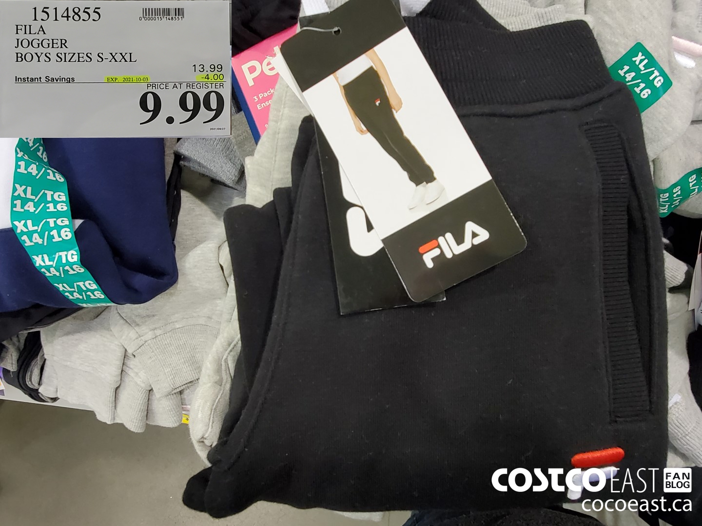 Fila hot sale joggers costco