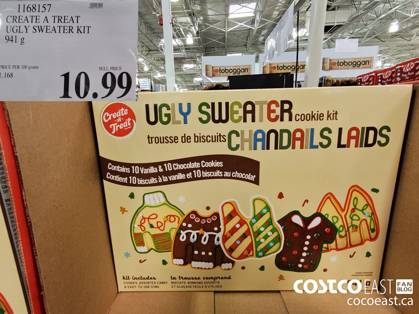 Create a treat cheap ugly sweater cookie kit