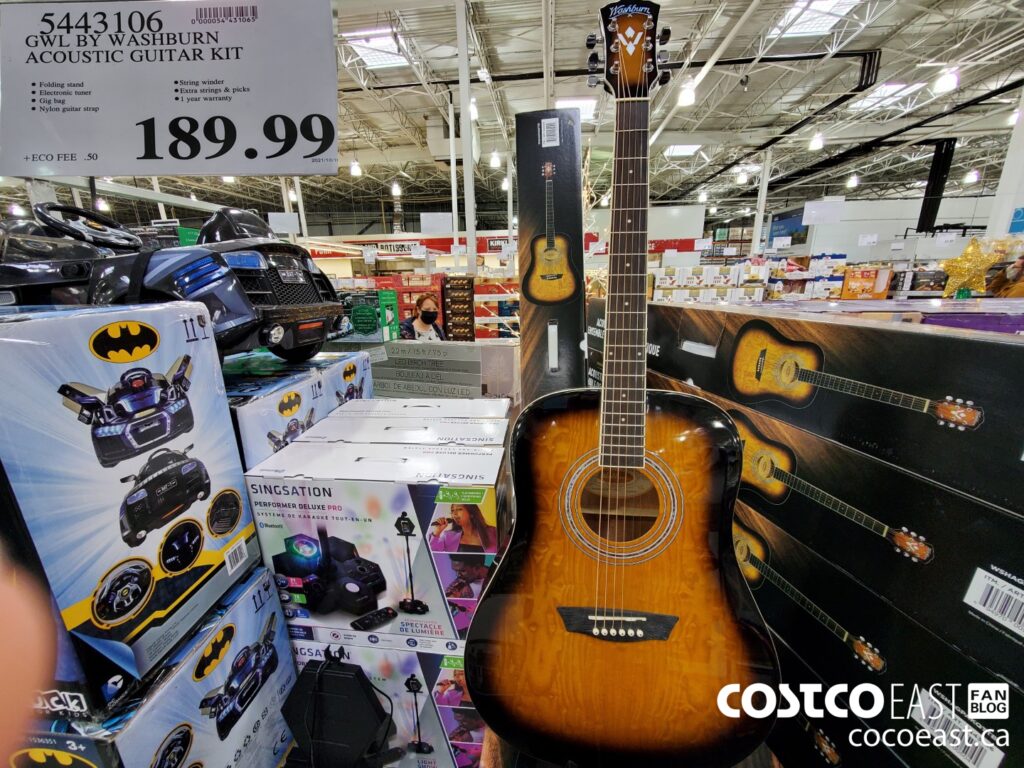 5443106 GWL BY WASHBURN ACOUSTIC GUITAR KIT 189 99 Costco East Fan Blog