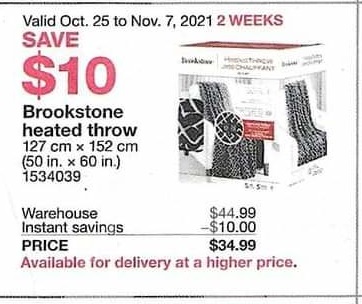 Costco Flyer Sales preview for Oct 24th Nov 7th 2021 Ontario