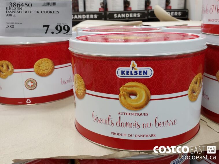 386450 KELSEN DANISH BUTTER COOKIES 908 G 7 99 Costco East Fan Blog