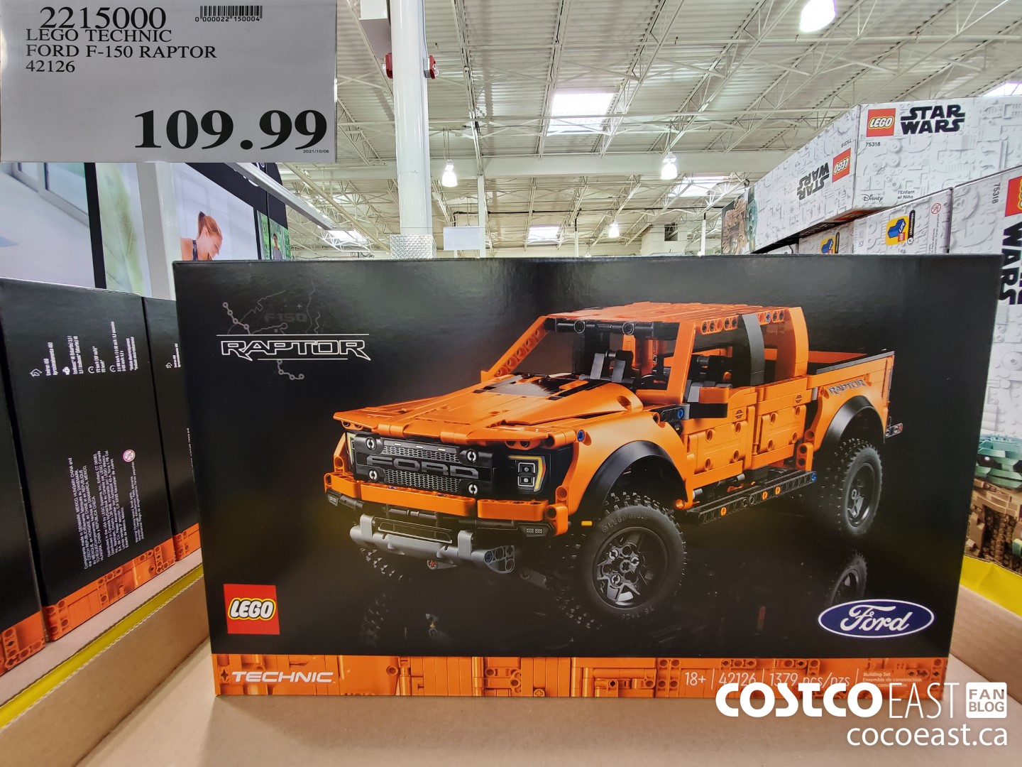 ford raptor lego costco