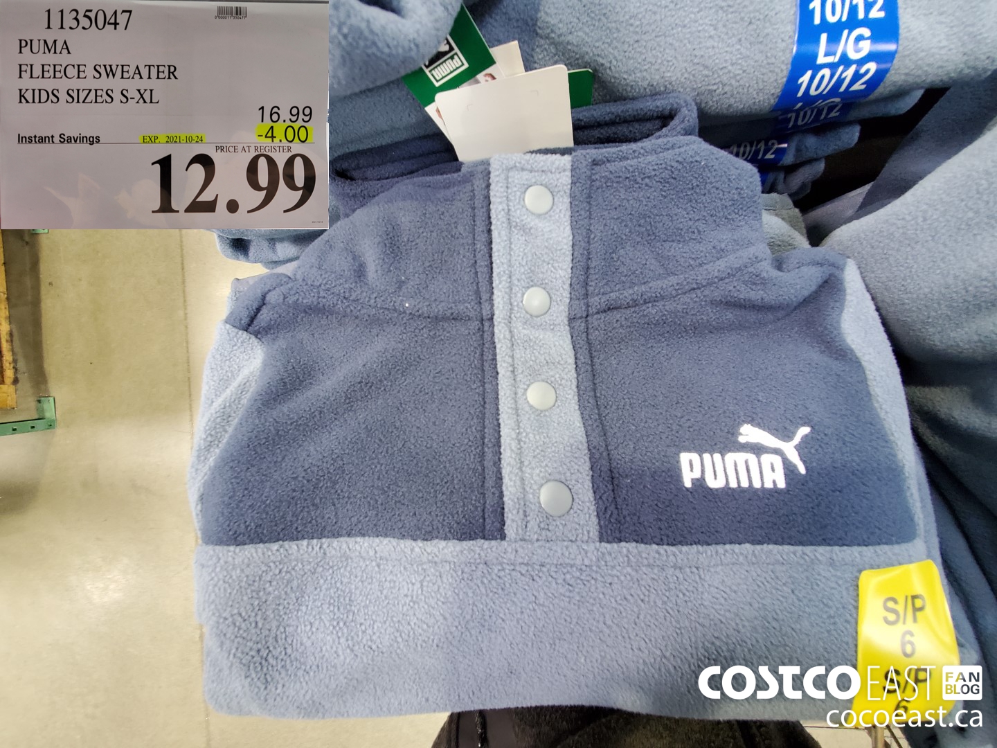 Costco hotsell puma sweatshirt