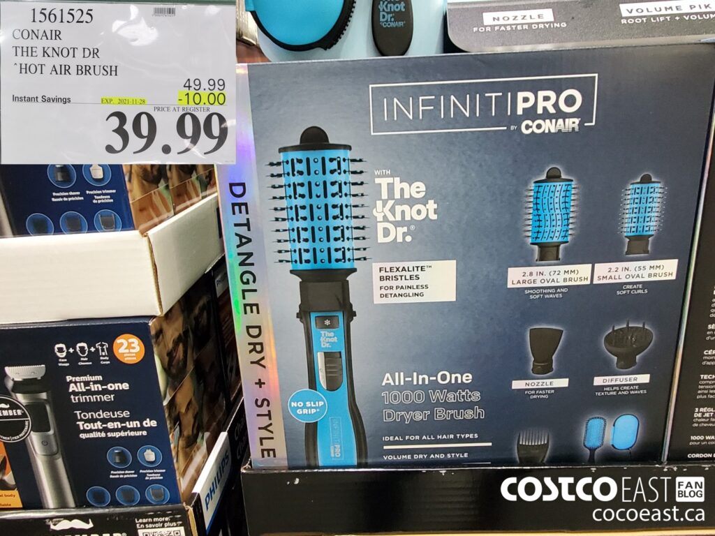 1561525 CONAIR THE KNOT DR HOT AIR BRUSH 10 00 INSTANT SAVINGS EXPIRES