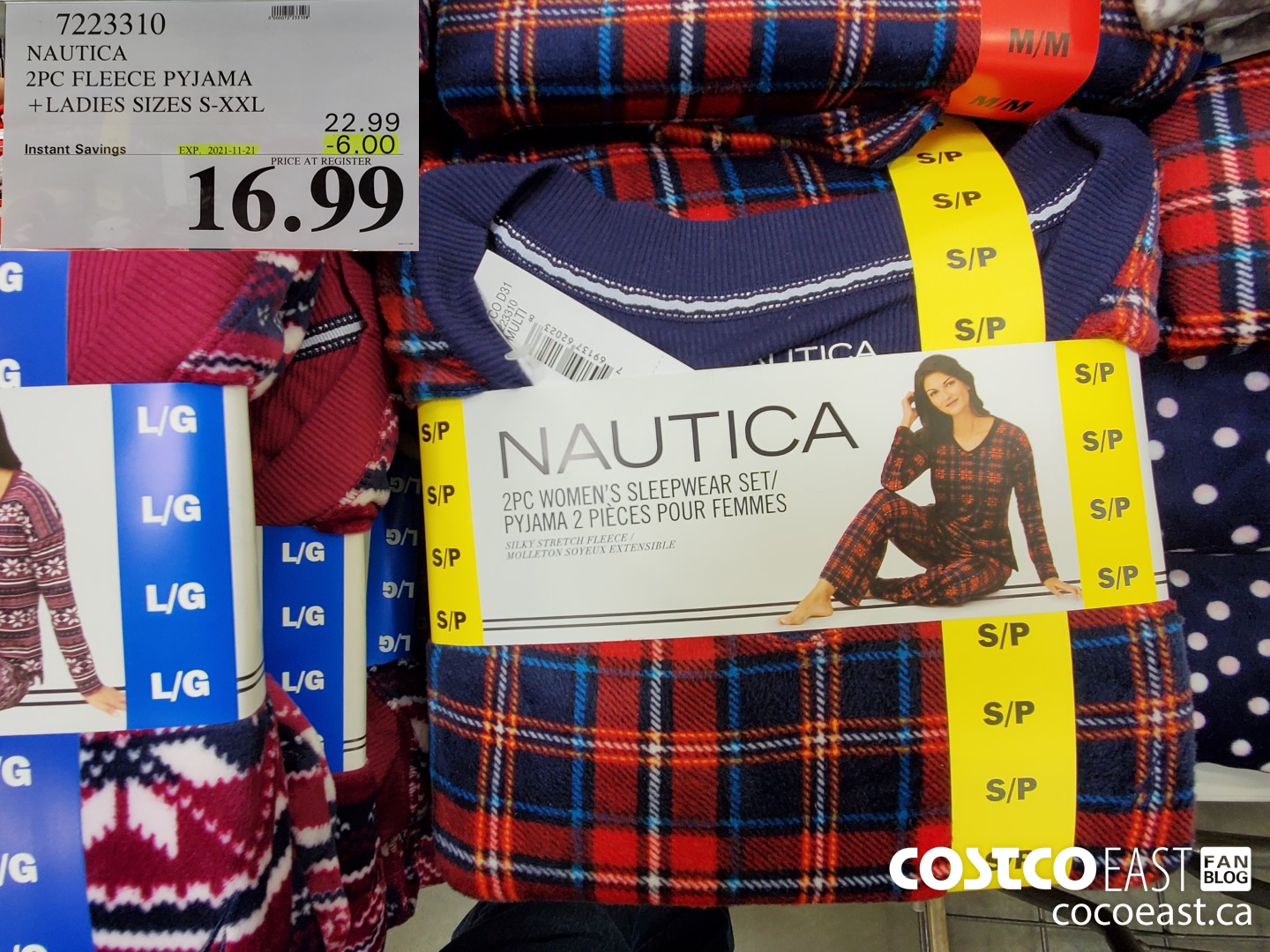 Costco Deals - 🙋‍♀️ Ladies @nautica #fleece #pajamas set