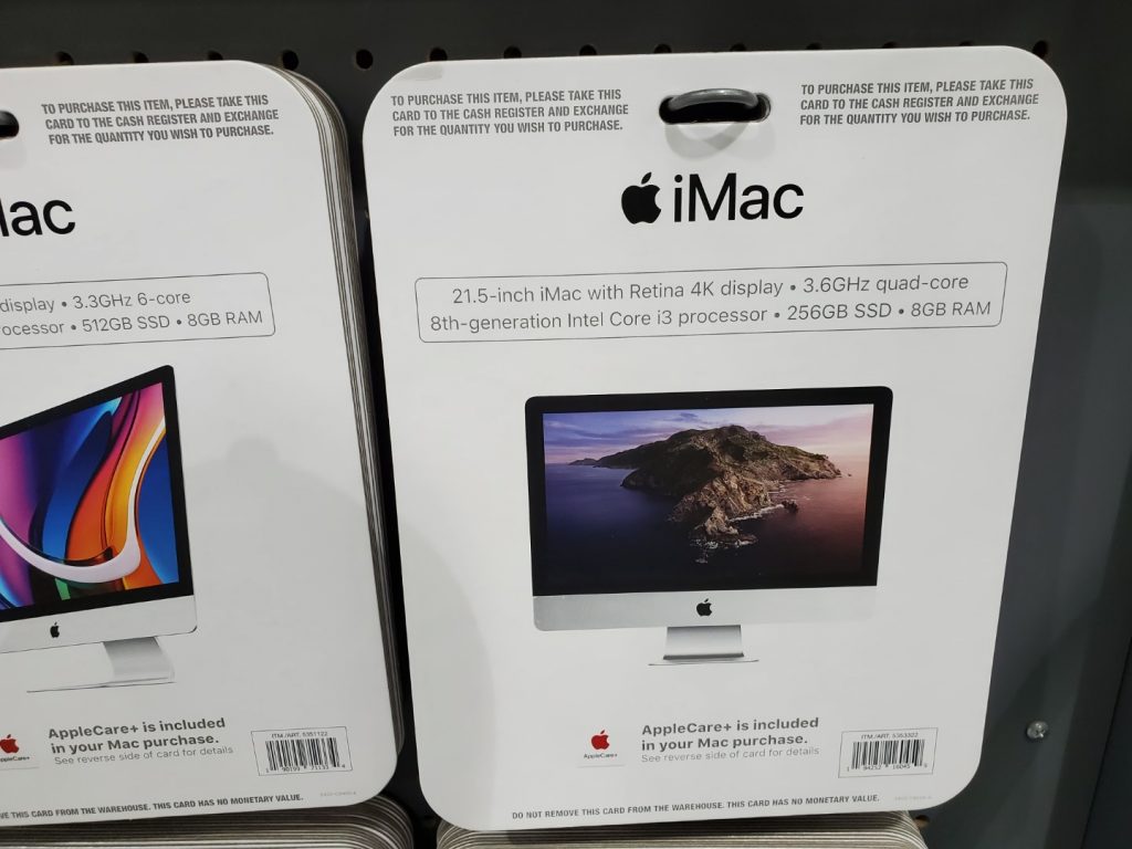 Costco imac deals