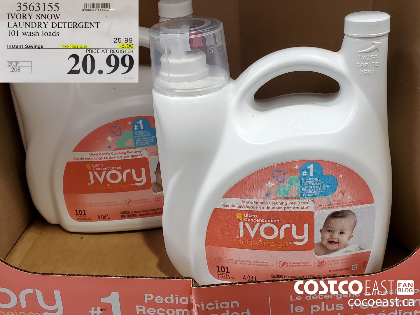 Baby laundry detergent hot sale costco