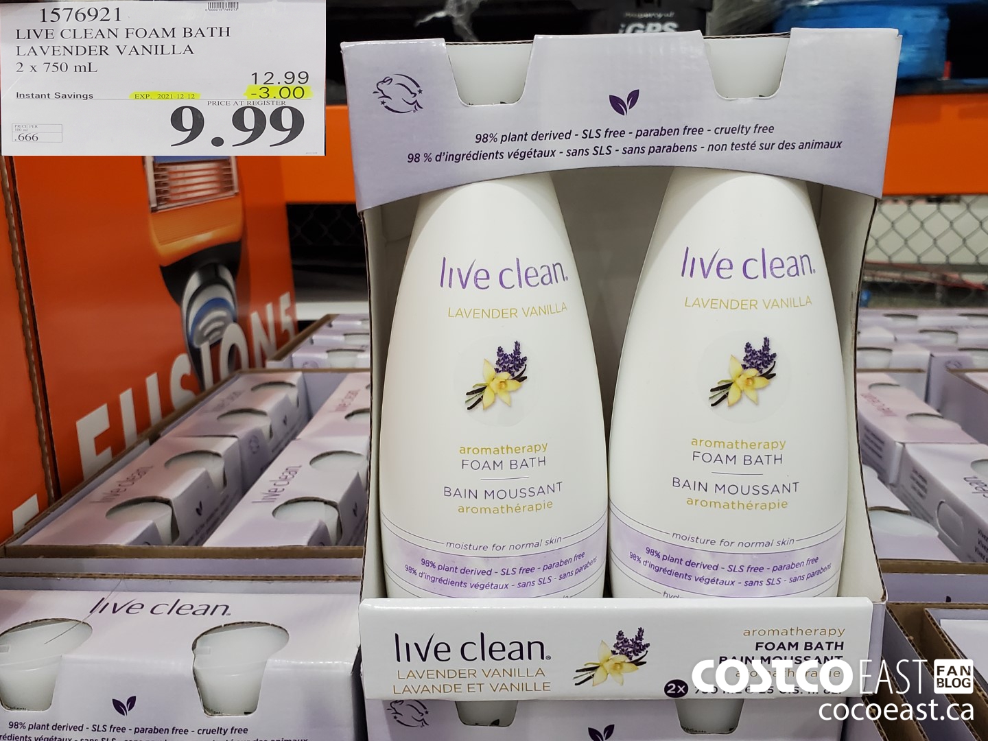 Live clean best sale bubble bath