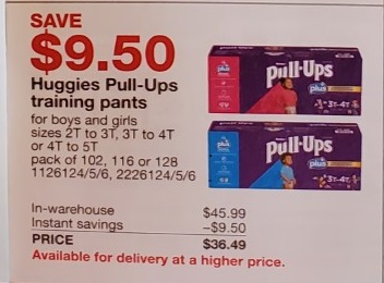 Pull-Ups® Plus Training Pants, available at Costco!