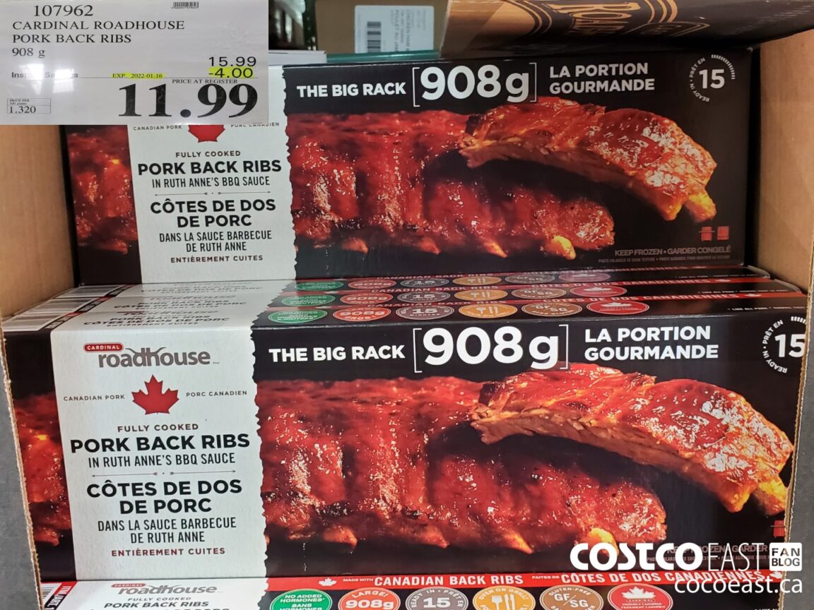 107962 CARDINAL ROADHOUSE PORK BACK RIBS 908 g 4 00 INSTANT SAVINGS ...