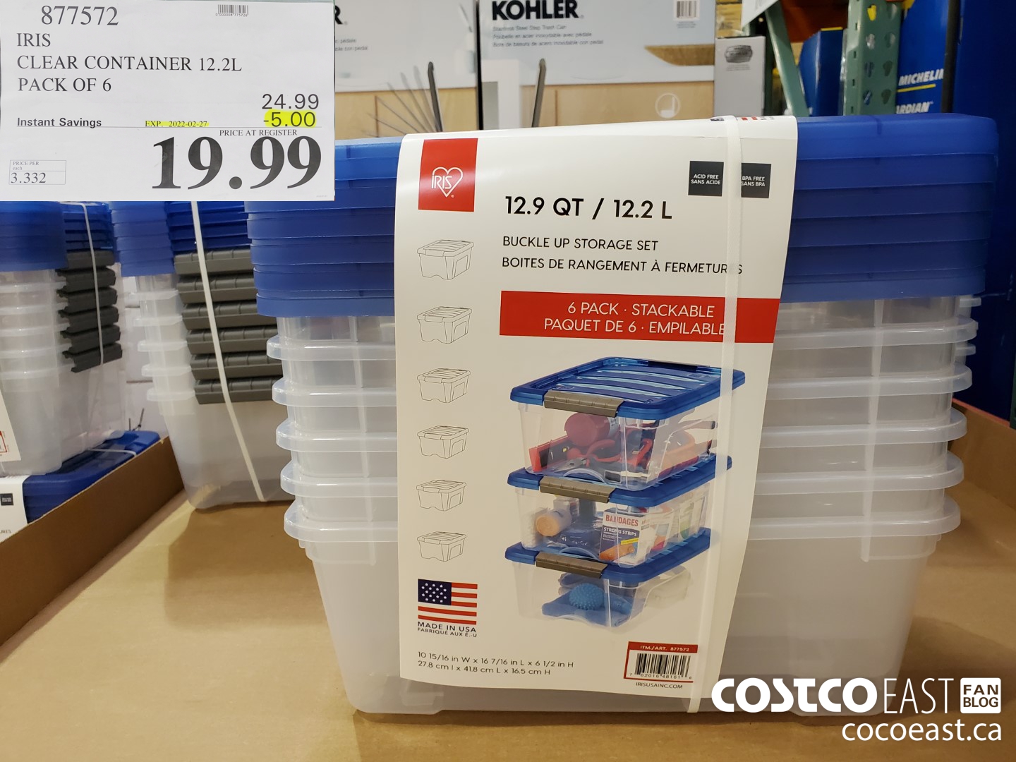 Costco Buys on Instagram: Iris storage boxes are on sale at