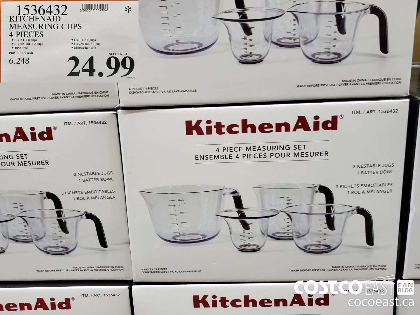KitchenAid 3-Piece Nestable Measuring Cups