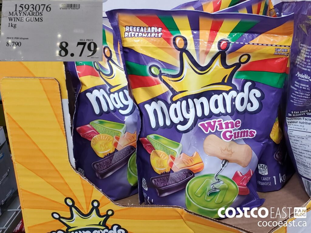 1593076 MAYNARDS WINE GUMS 1KG 8 79 Costco East Fan Blog
