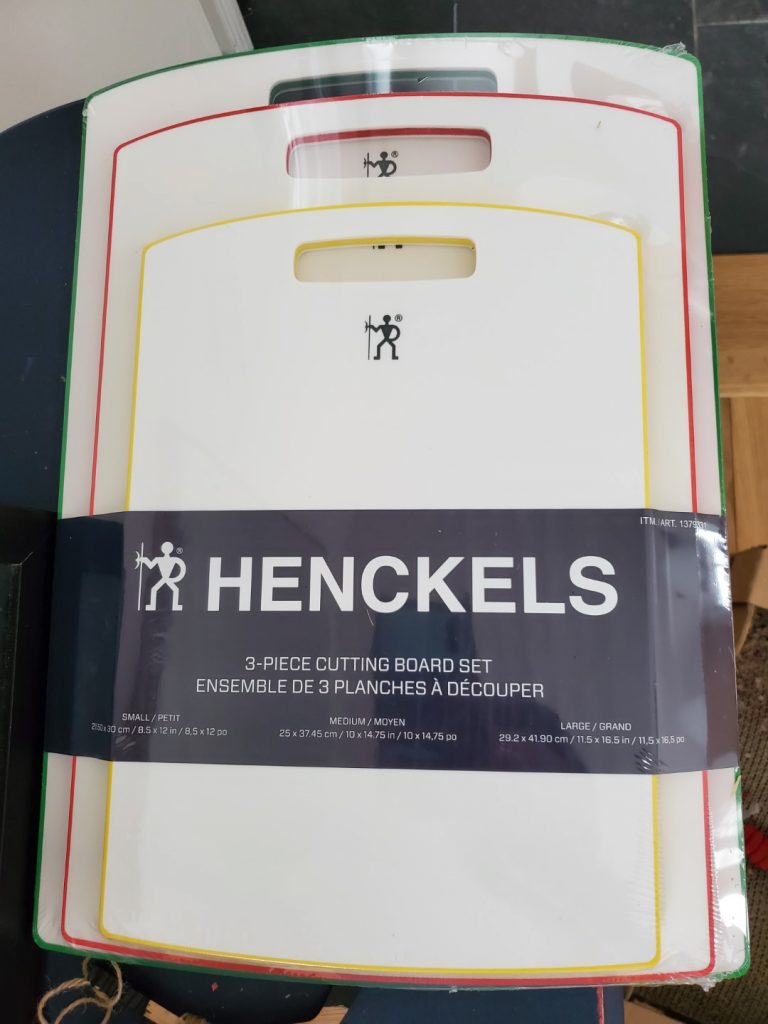 Henckels 3 Piece Cutting Board Set (Costco) 1379331 