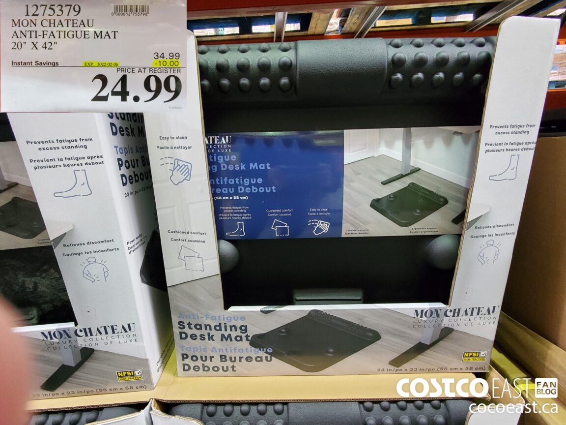 1275379 MON CHATEAU ANTI FATIGUE MAT 20 X 42 10 00 INSTANT SAVINGS