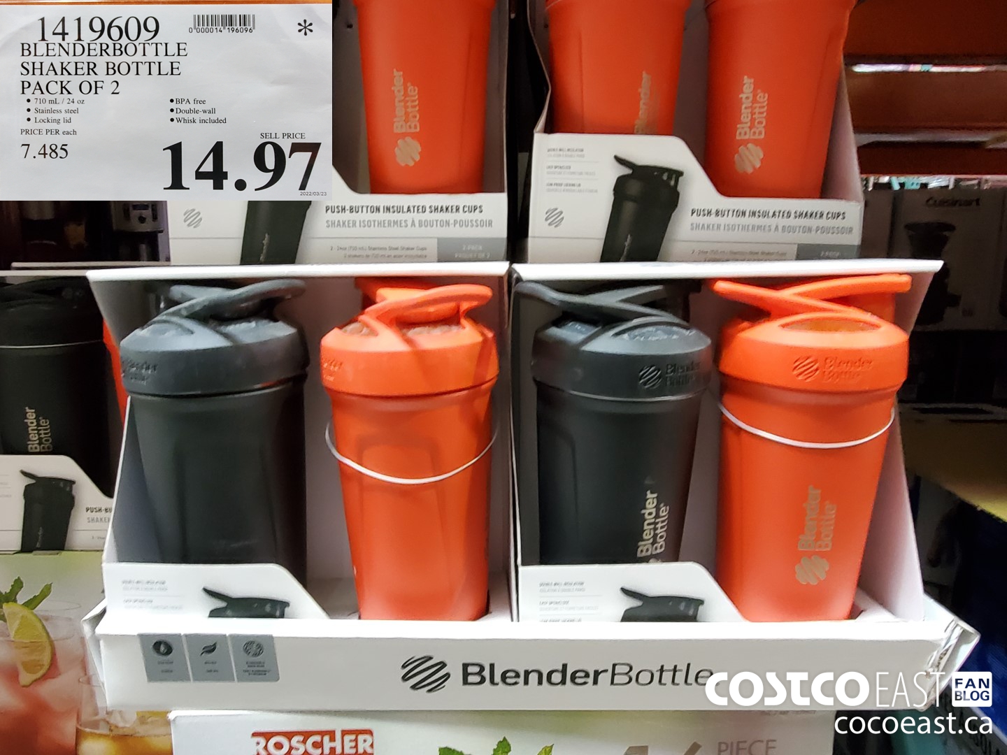 Costco] BlenderBottle 2-in-1 Bottle and Straw Cleaning Brush 2-pack $9.99  YMMV - RedFlagDeals.com Forums