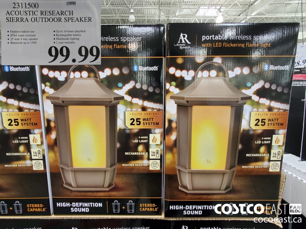 2311500 ACOUSTIC RESEARCH SIERRA OUTDOOR SPEAKER 99 99 Costco East