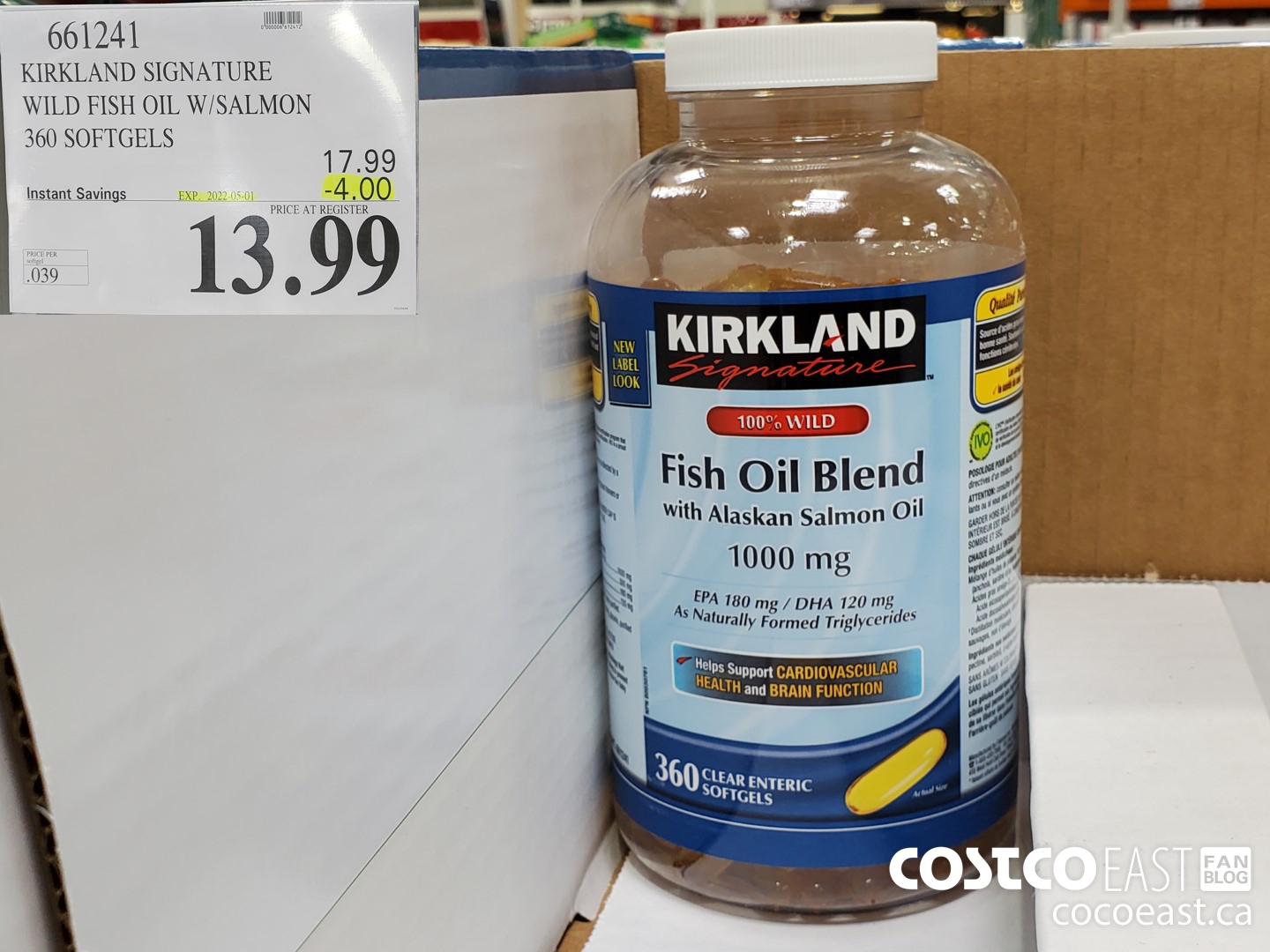 Costco discount salmon oil