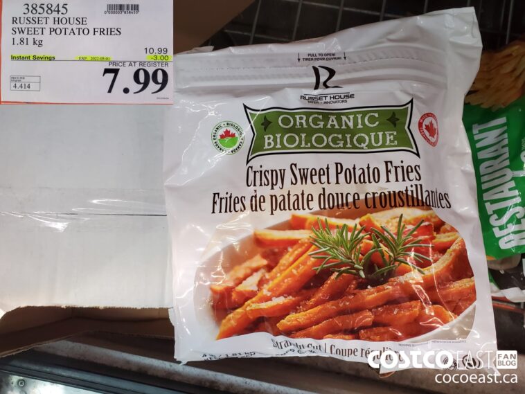 385845 RUSSET HOUSE FRITES PATATES DOUCES 1 81 KG 3 00 INSTANT SAVINGS