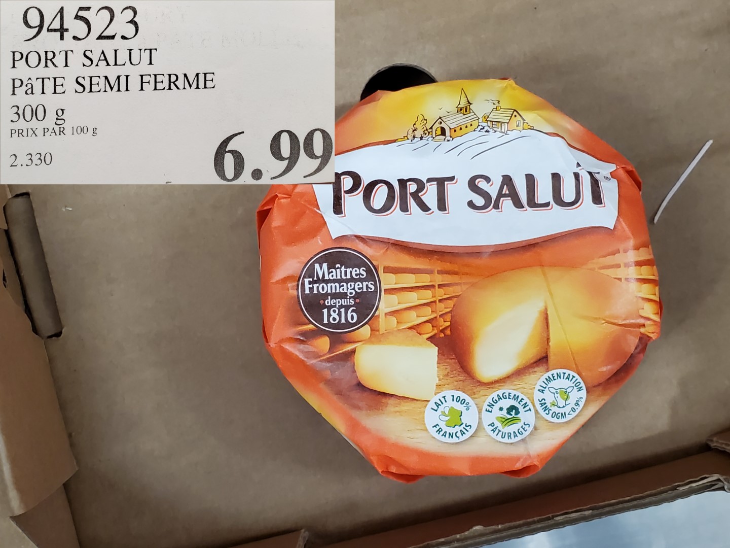 port salut cheese