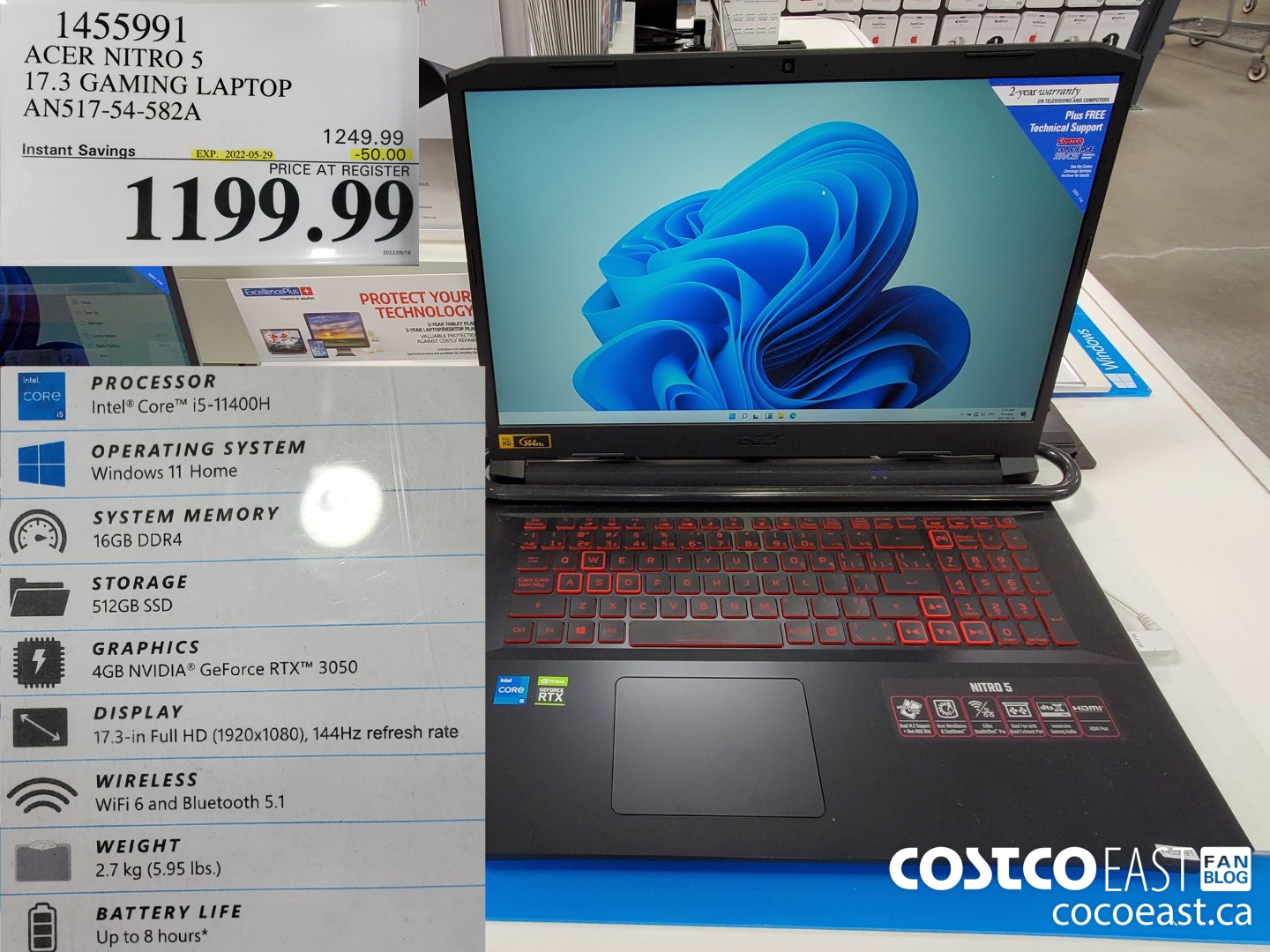 acer nitro costco