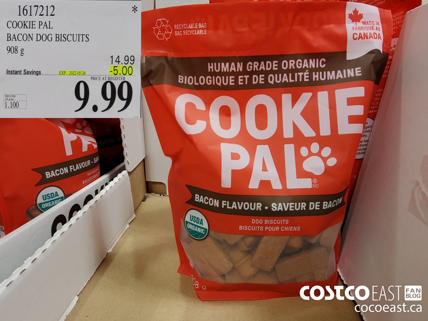 cookie pal dog treats costco