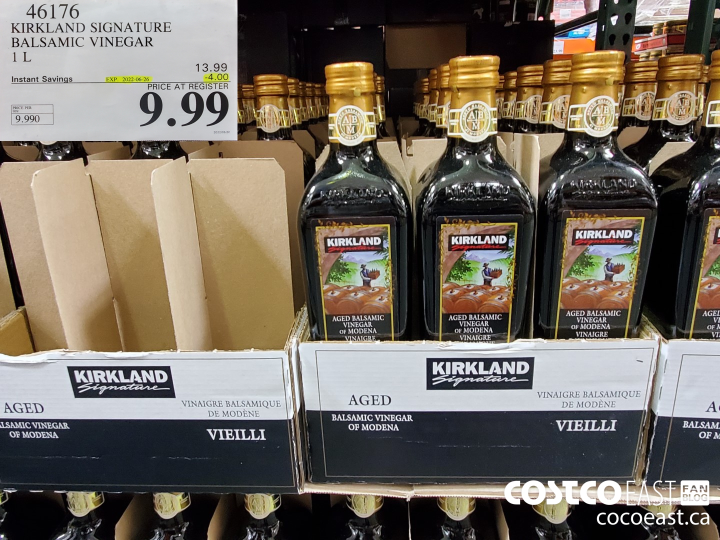 Kirkland Signature Balsamic Vinegar of Modena, 1 L