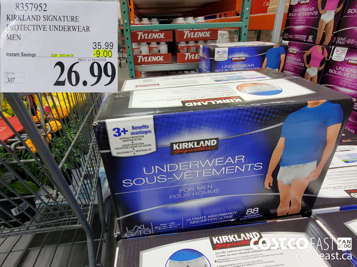 Costco Free Kirkland Signature Protective Dri-Fit Underwear Sample for Men  or Women – Canada