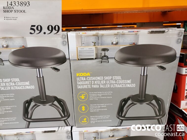 1433893 KODA SHOP STOOL 59 99 - Costco East Fan Blog