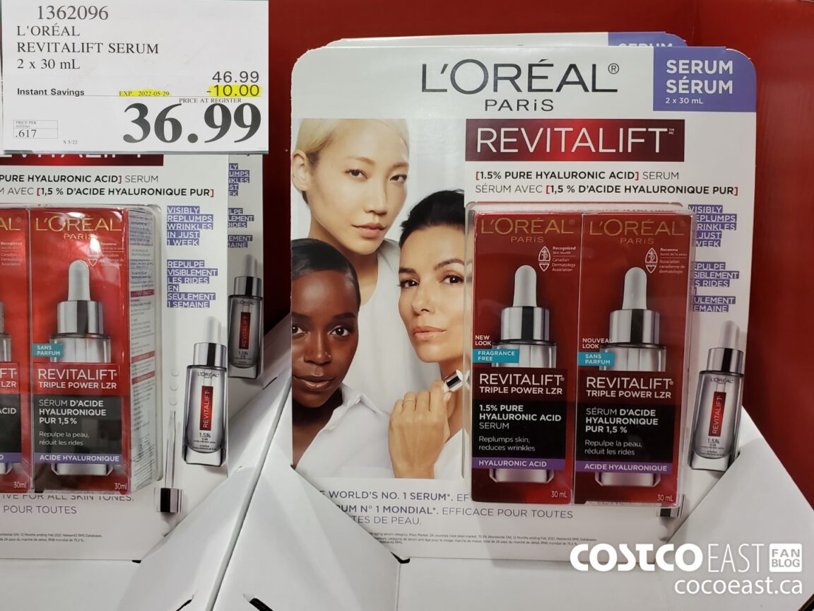 1362096 L OREAL REVITALIFT SERUM 2 x 30 mL 10 00 INSTANT SAVINGS