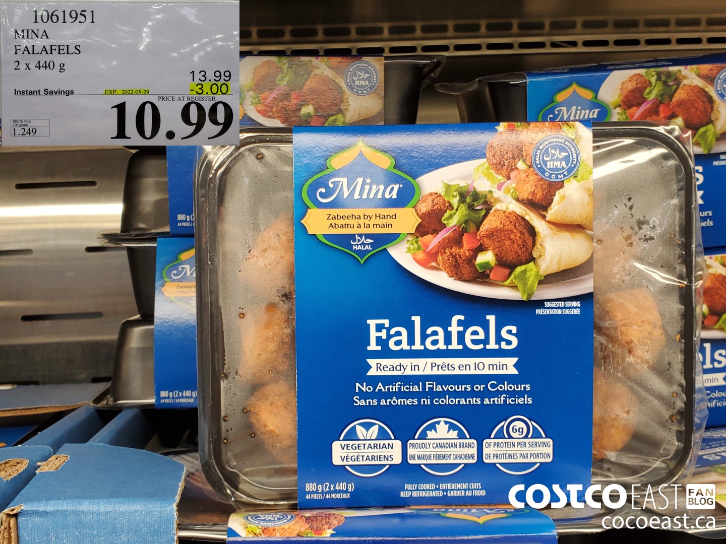 1061951 MINA FALAFELS 2 X 440 G 3 00 INSTANT SAVINGS EXPIRES ON 2022 05 29  10 99 - Costco East Fan Blog