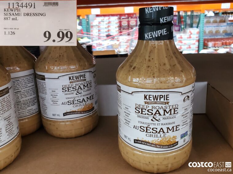1134491 KEWPIE SESAME DRESSING 887 ML 9 99 Costco East Fan Blog
