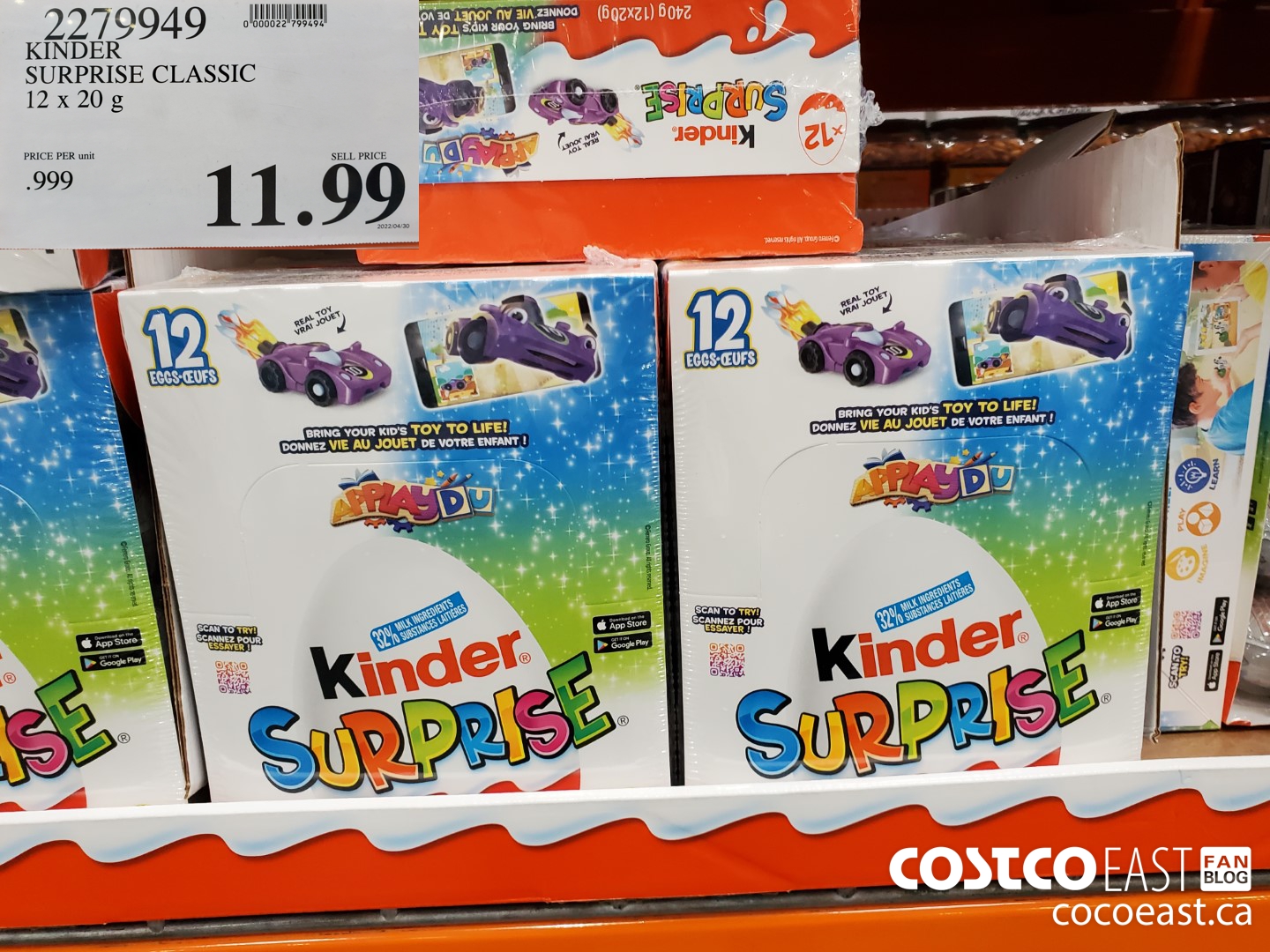 Kinder joy eggs costco online