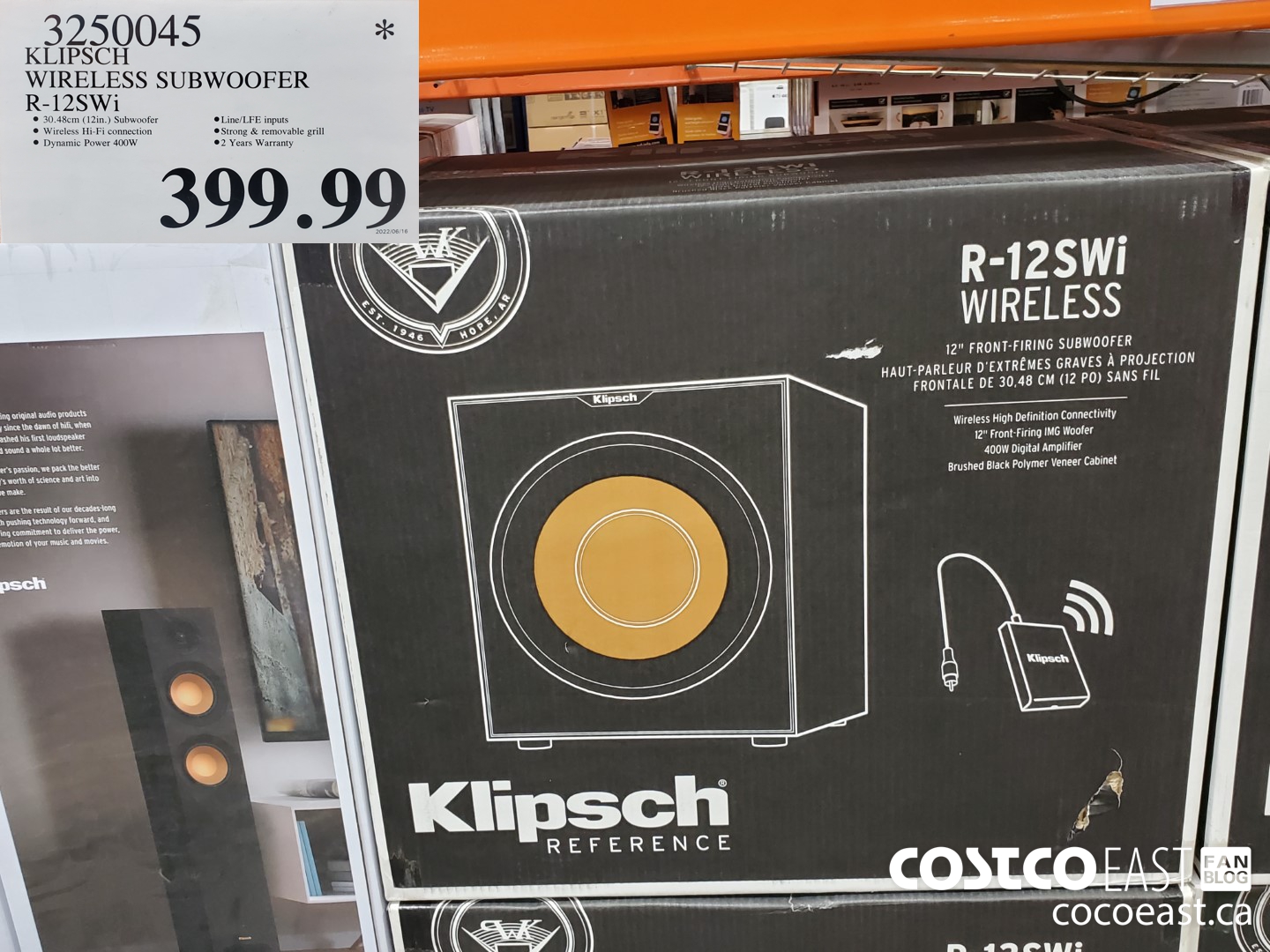 klipsch 12 subwoofer costco