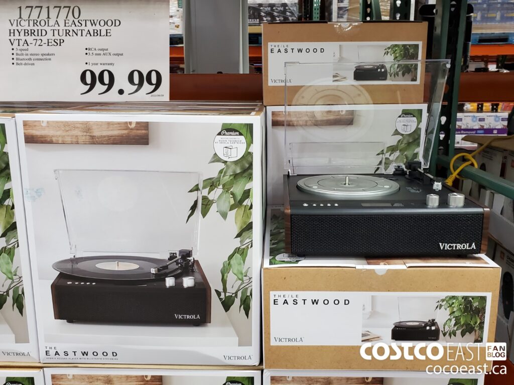1771770 VICTROLA EASTWOOD HYBRID TURNTABLE VTA 72 ESP 99 99 Costco