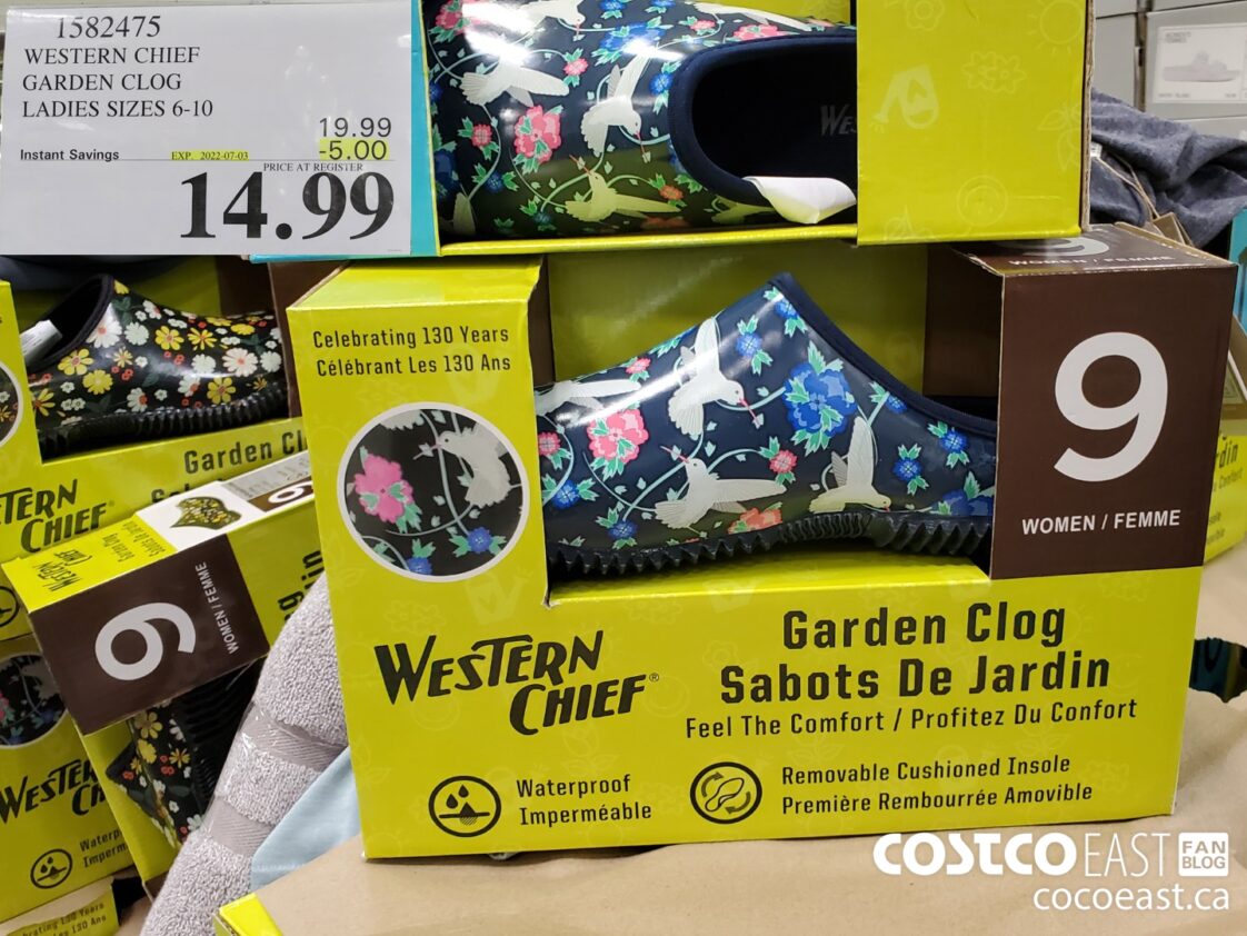 1582475 WESTERN CHIEF GARDEN CLOG LADIES SIZES 6 10 5 00 INSTANT SAVINGS EXPIRES ON 2022 07 03