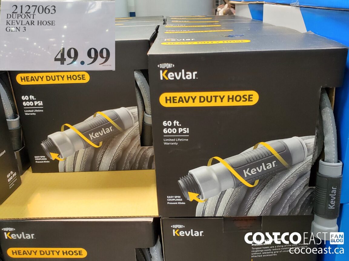 2127063 DUPONT KEVLAR HOSE GEN 3 49 99 Costco East Fan Blog