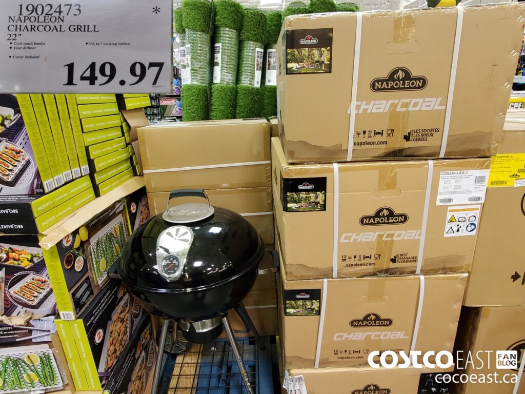 1902473 NAPOLEON CHARCOAL GRILL 22 149 97 Costco East Fan Blog