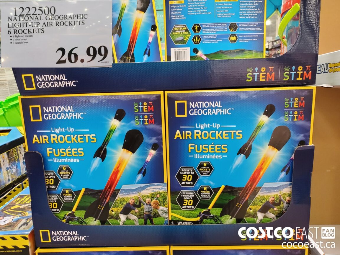 1222500 NATIONAL GEOGRAPHIC LIGHT UP AIR ROCKETS 6 ROCKETS 26 99 ...