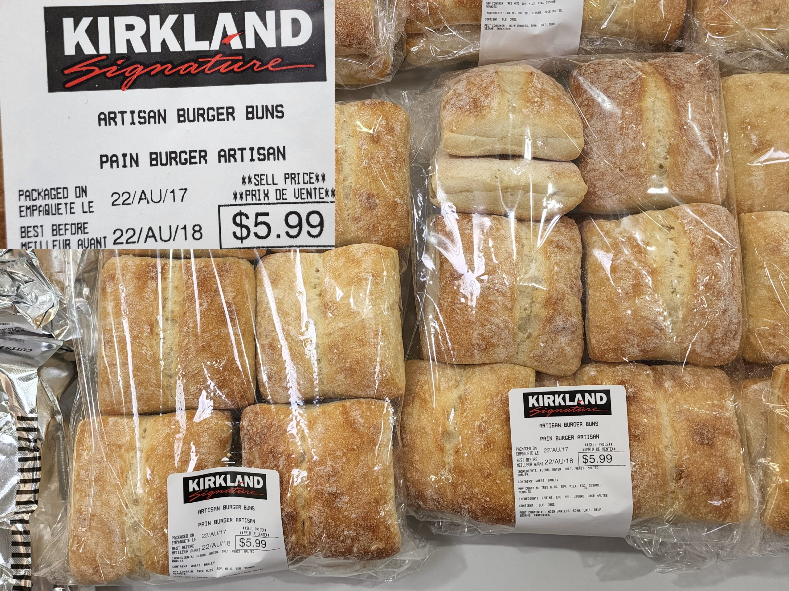 Costco Kirkland Signature Ciabatta Buns Review Costcuisine 50 OFF