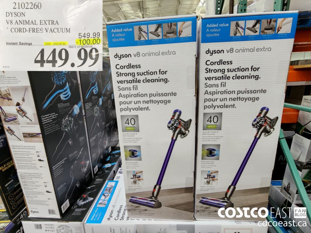 2102260 DYSON V8 ANIMAL EXTRA CORD FREE VACUUM 100 00 INSTANT SAVINGS