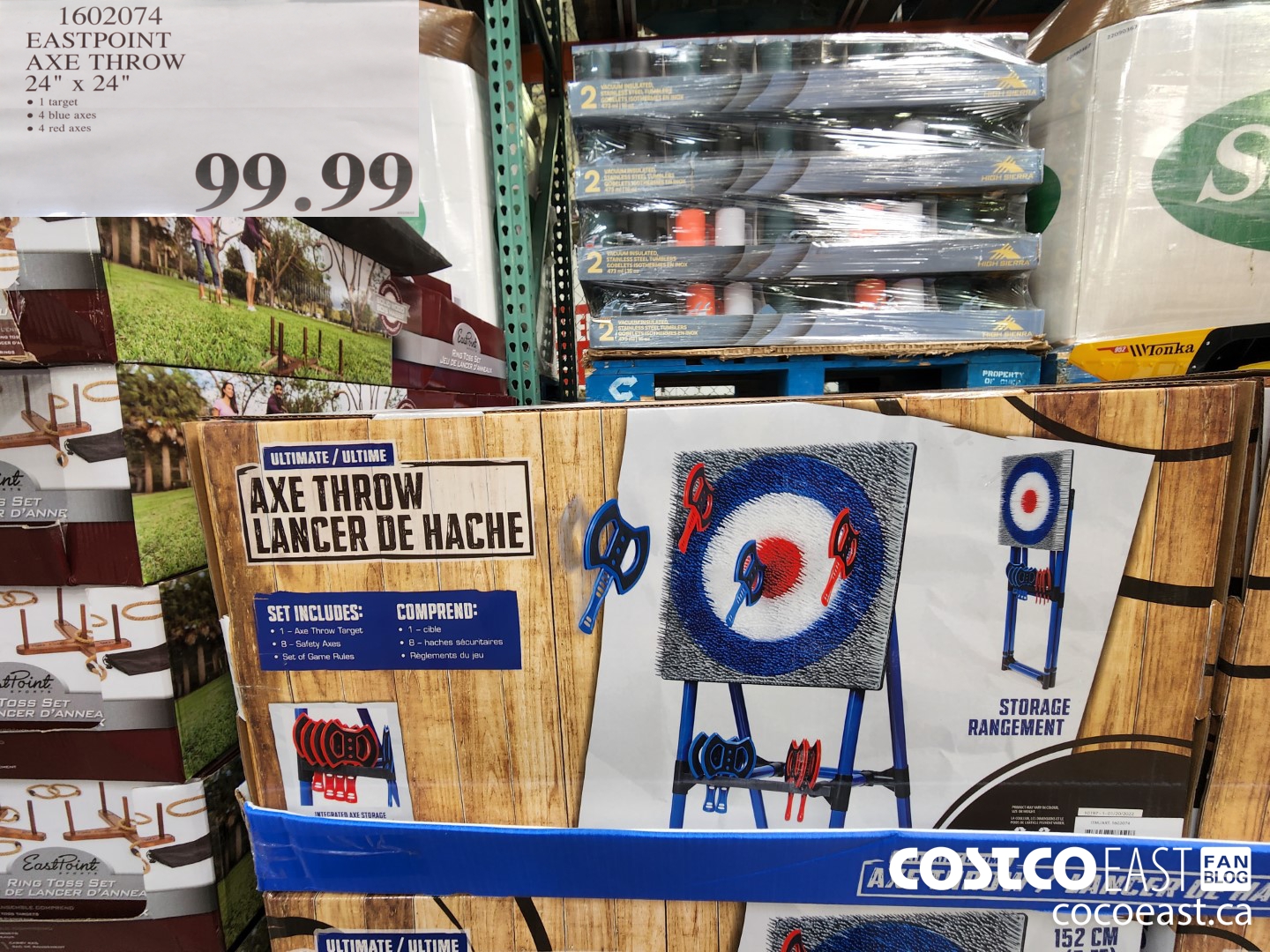 East Point Sports Axe Throwing Target Board costco TikTok, 40 OFF