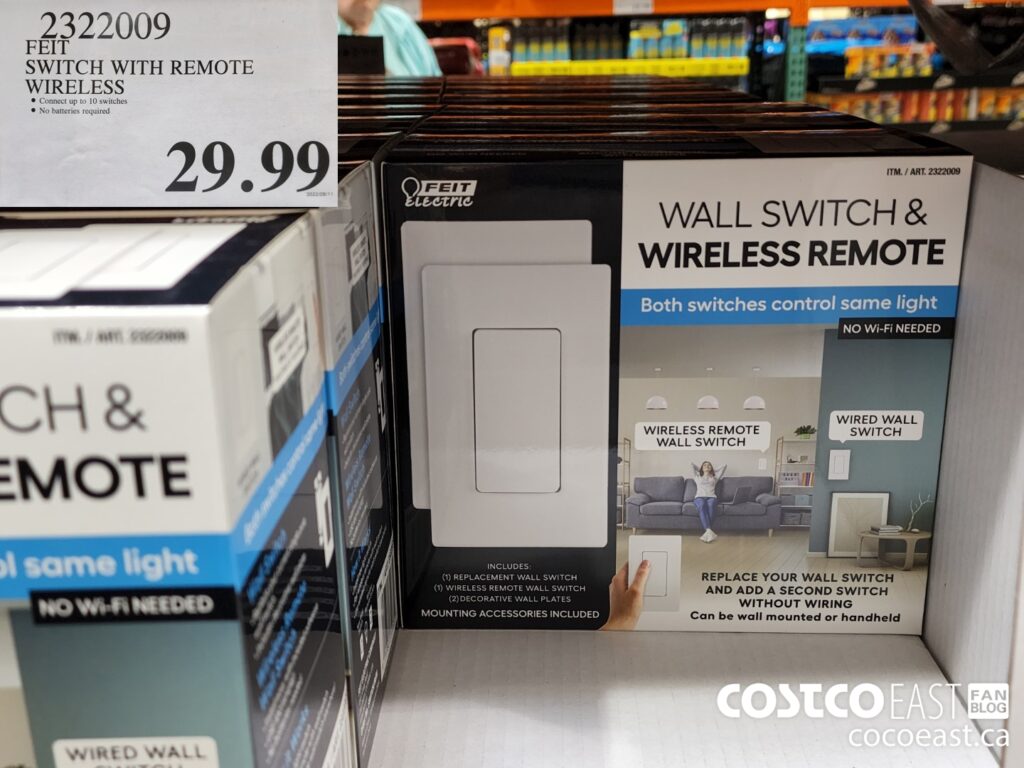 2322009 FEIT SWITCH WITH REMOTE WIRELESS 29 99 Costco East Fan Blog