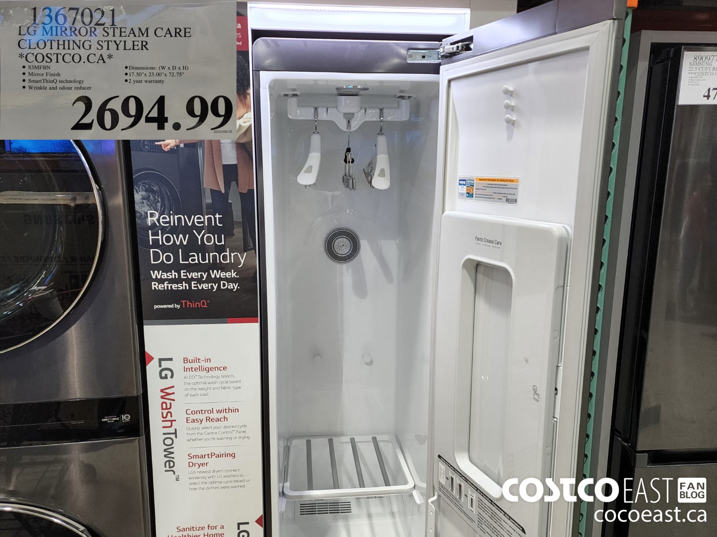 costco lg steamer